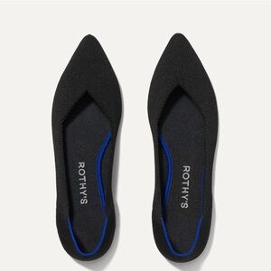 Rothy’s Black the point shoes/flats